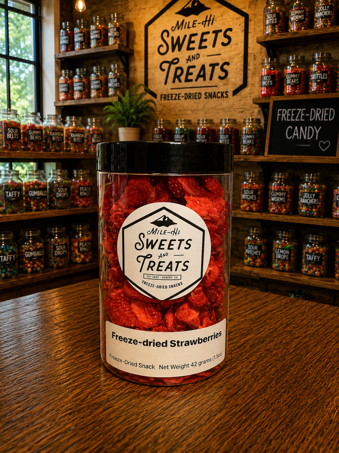 Freeze-Dried Strawberries