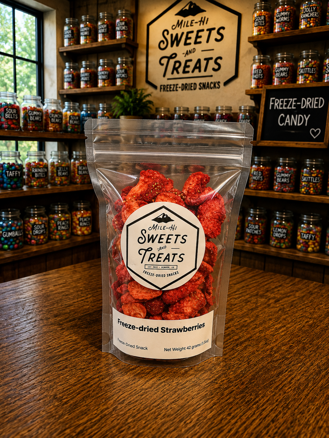 Freeze-Dried Strawberries