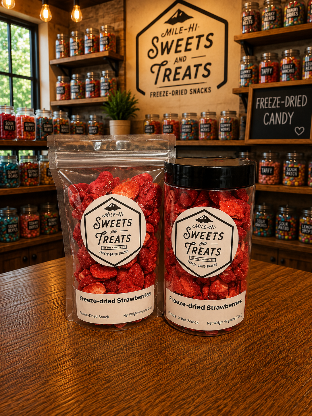 Freeze-Dried Strawberries