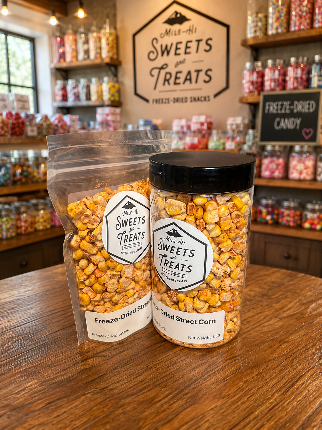 Freeze-Dried Street Corn