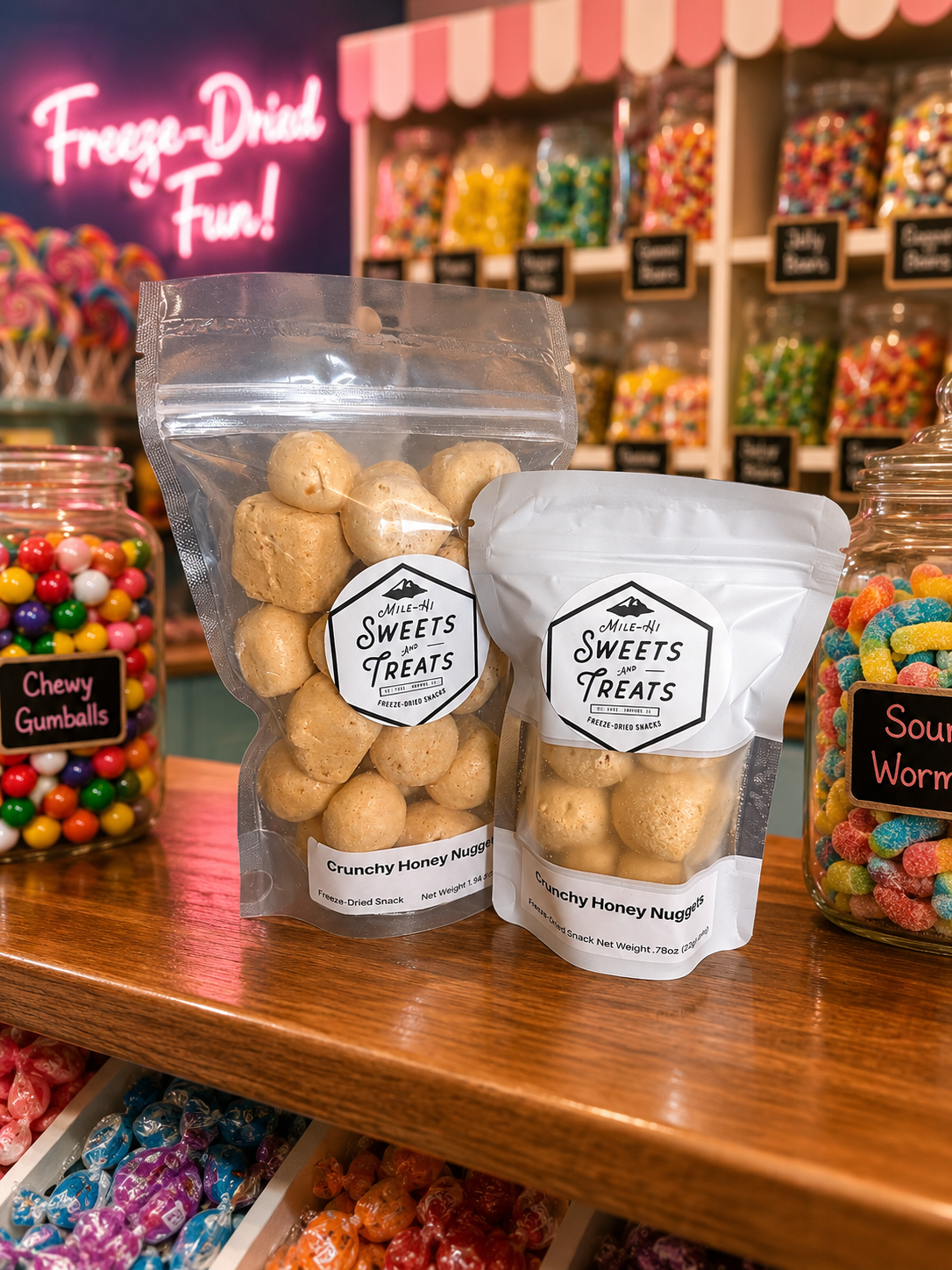 Crunchy Honey Nuggets