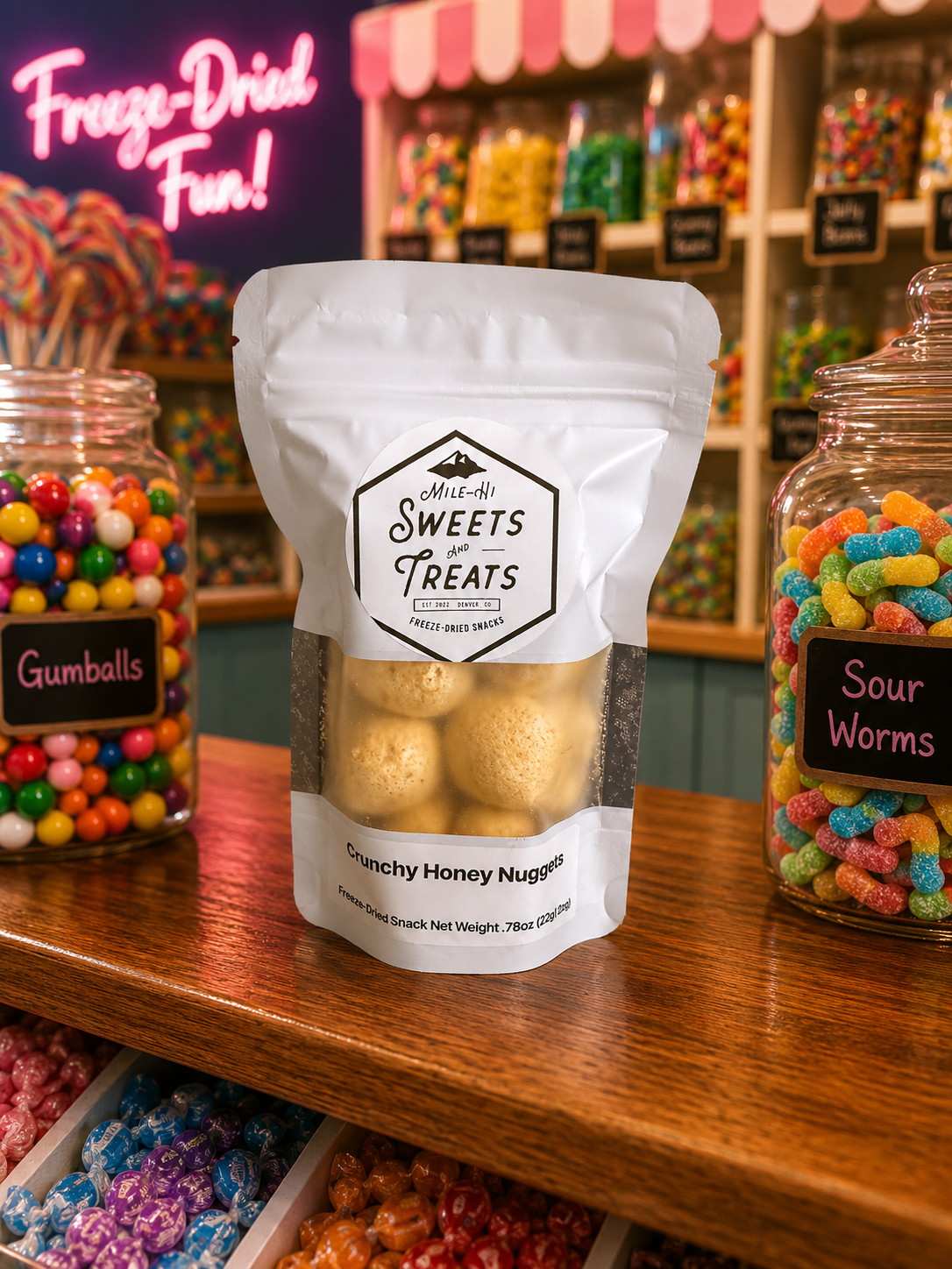 Crunchy Honey Nuggets
