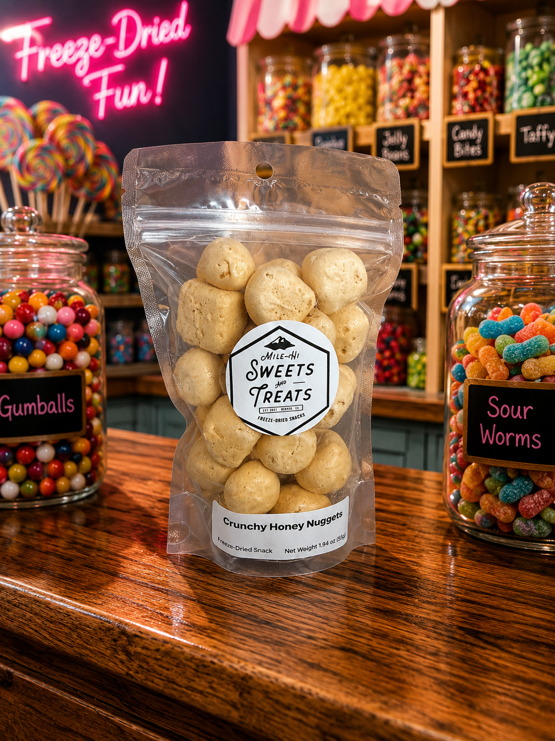 Crunchy Honey Nuggets