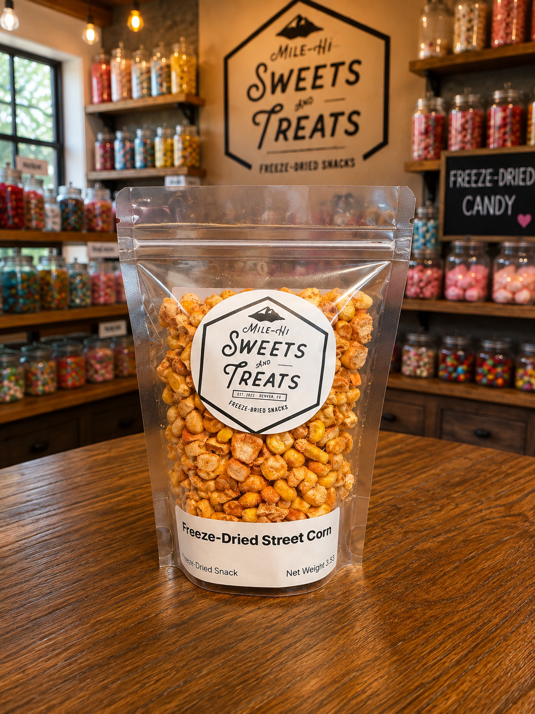 Freeze-Dried Street Corn